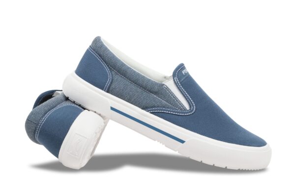 Sunbrella® Women's Slip-On Denim/White