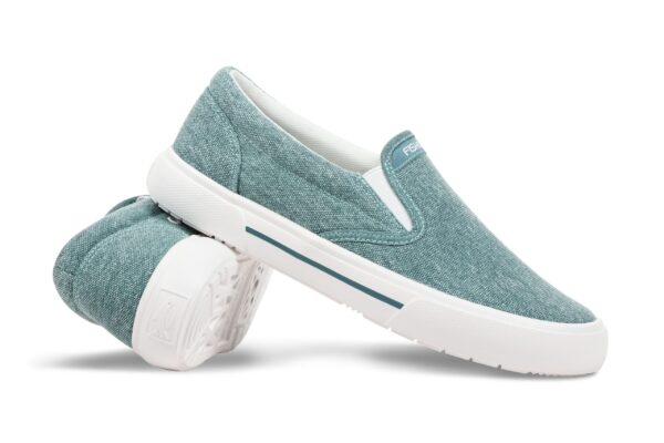 Sunwashed Women's Slip-On Teal/White