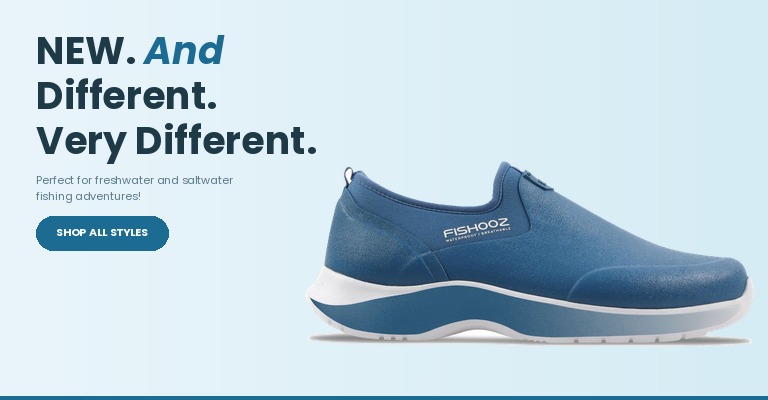 FISHOOZ 2026 Collection — Performance fishing footwear